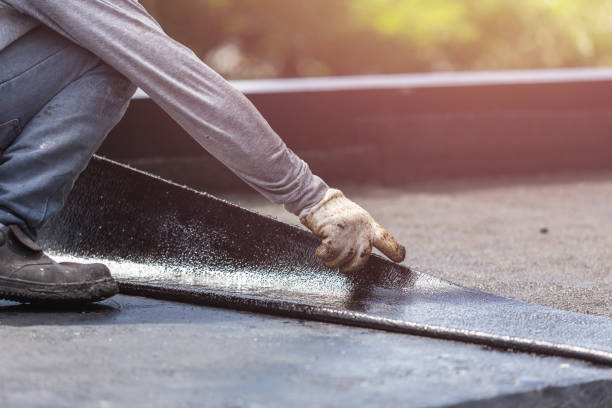 Professional Emergency Waterproofing technician working in Marion, NC